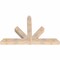 Ekena Millwork Saratoga Smooth Timber Gable Bracket, Douglas Fir, 72"W x 48"H x 5 1/2"D x 5 1/2"F, 16/12 Pitch GBW072X48X0606SAR00SDF - alternate 3
